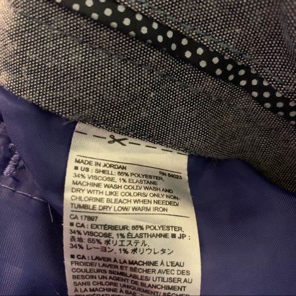 Banana Republic Avery Pants Womens Chambray Soft Stretch Denim Tapered Leg Sz 10 - Picture 5 of 10